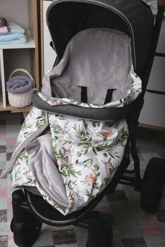 Babymam Automobilinės kėdutės antklodė - įdėklas, 100x100 cm