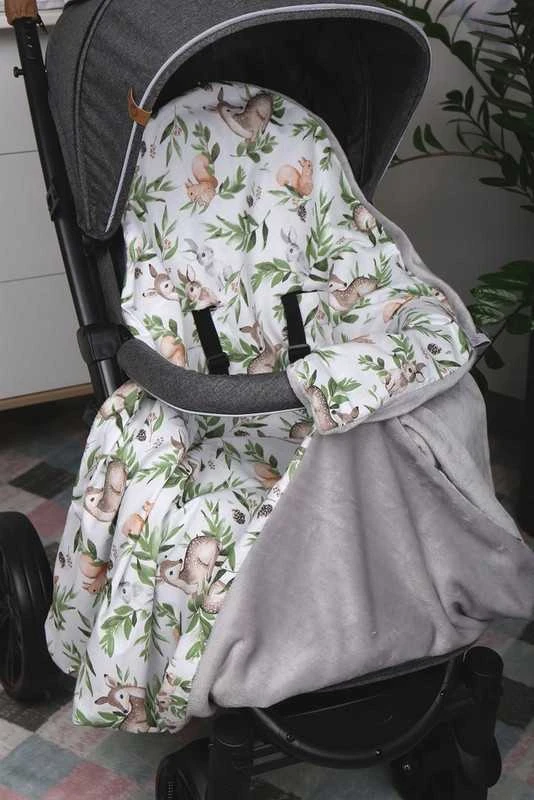 Babymam Automobilinės kėdutės antklodė - įdėklas, 100x100 cm