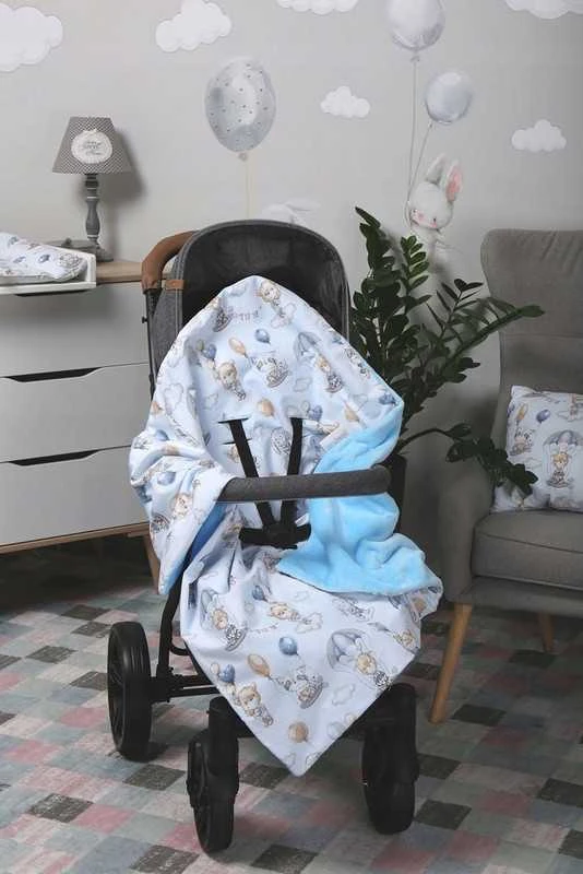 Babymam Automobilinės kėdutės antklodė - įdėklas, 100x100 cm