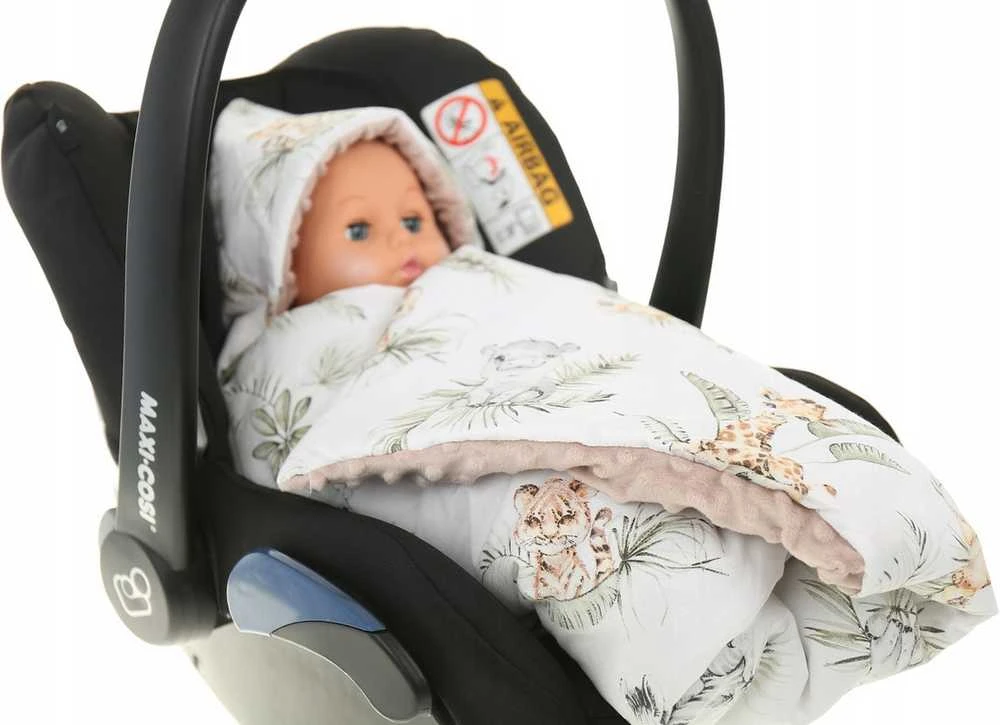 Babymam Automobilinės kėdutės antklodė - įdėklas, 80x80 cm