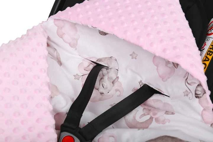 Babymam Automobilinės kėdutės antklodė - įdėklas, 80x80 cm