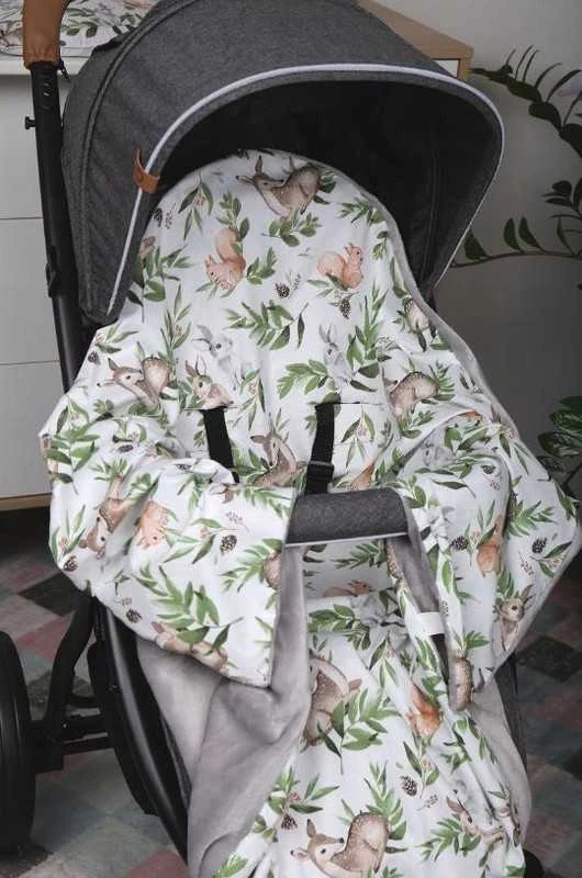 Babymam Automobilinės kėdutės antklodė - įdėklas, 100x100 cm