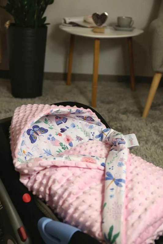 Babymam Automobilinės kėdutės antklodė - įdėklas, 80x80 cm