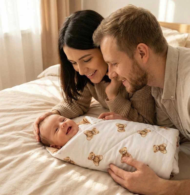 Babymam dvipusis kūdikio vokelis - antklodė