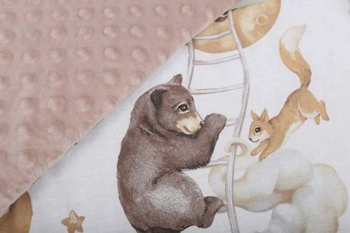 Babymam minkšta kūdikio lovytės apsauga, 180x30 cm