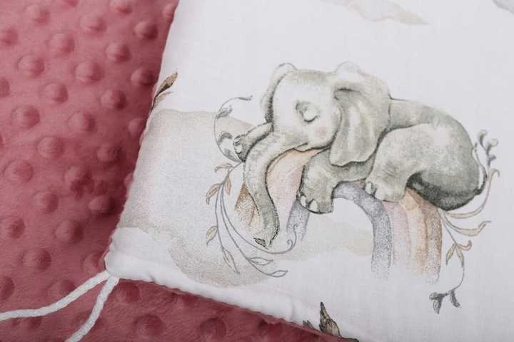 Babymam minkšta kūdikio lovytės apsauga, 180x30 cm
