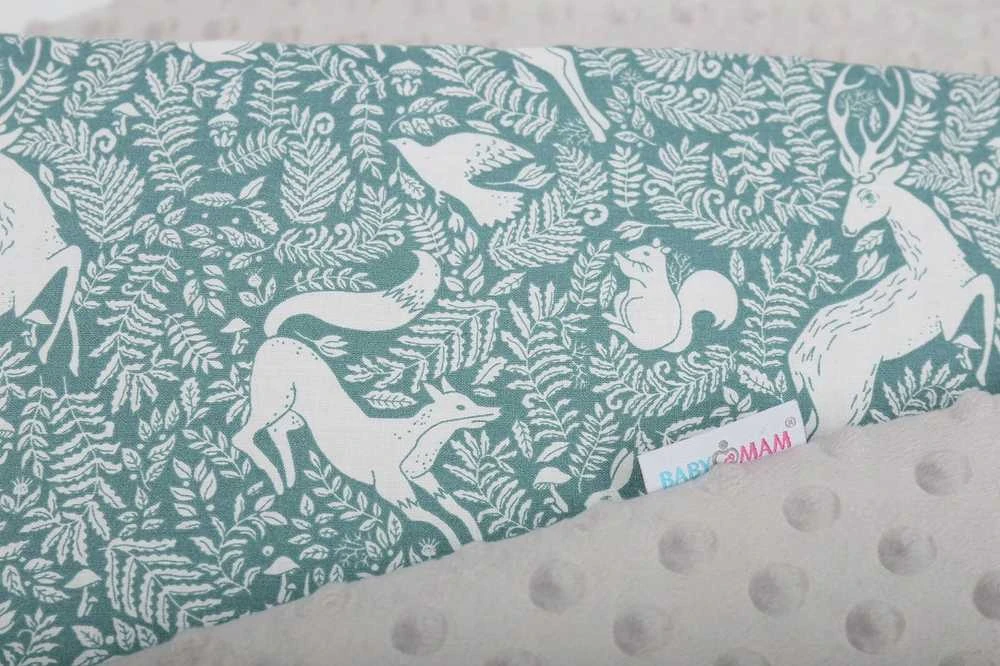 Babymam minkšta kūdikio lovytės apsauga, 180x30 cm