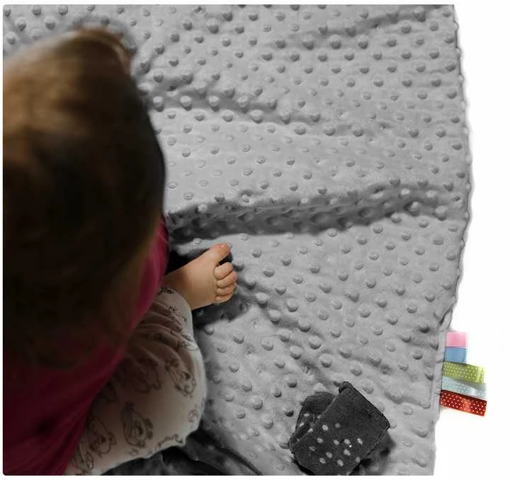 Babymam Vaikiškas komplektas pledas ir pagalvė, 75x55/25x35 cm