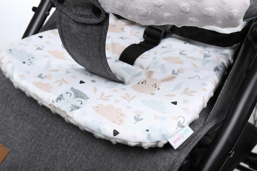 Babymam Vaikiško vežimėlio dvipusis įdėklas 71x35 cm