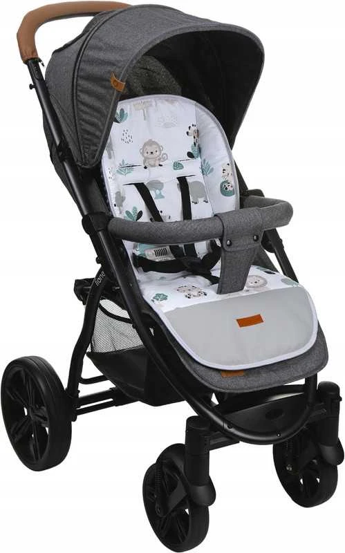 Babymam Vaikiško vežimėlio dvipusis įdėklas 80x40 cm