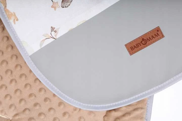 Babymam Vaikiško vežimėlio dvipusis įdėklas 80x40 cm