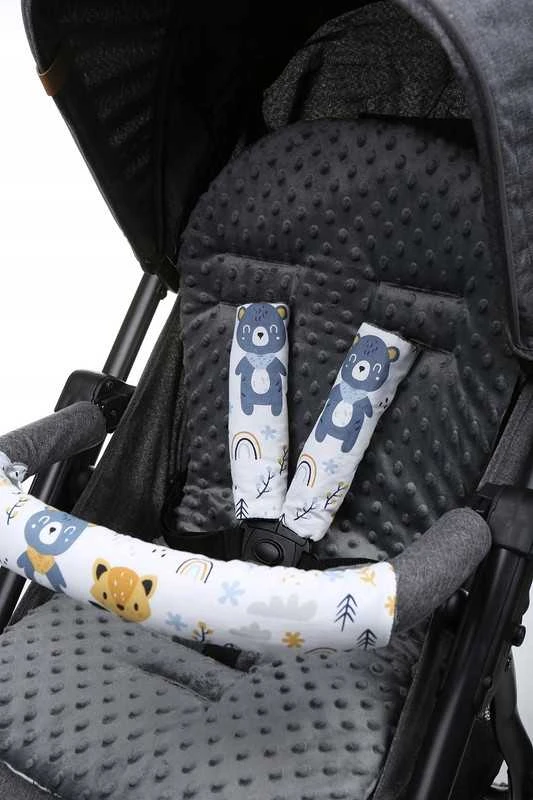 Babymam Vaikiško vežimėlio dvipusis įdėklas 71x35 cm