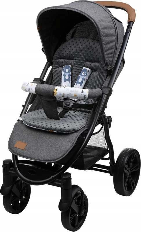 Babymam Vaikiško vežimėlio dvipusis įdėklas 71x35 cm