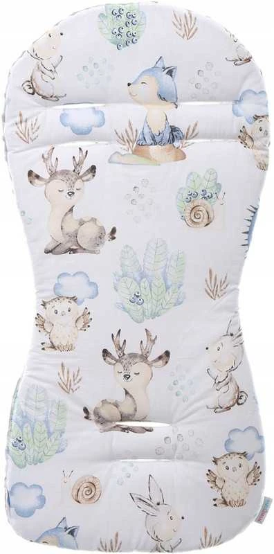 Babymam Vaikiško vežimėlio dvipusis įdėklas 71x35 cm