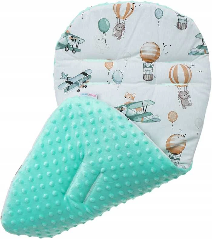 Babymam Vaikiško vežimėlio dvipusis įdėklas 71x35 cm