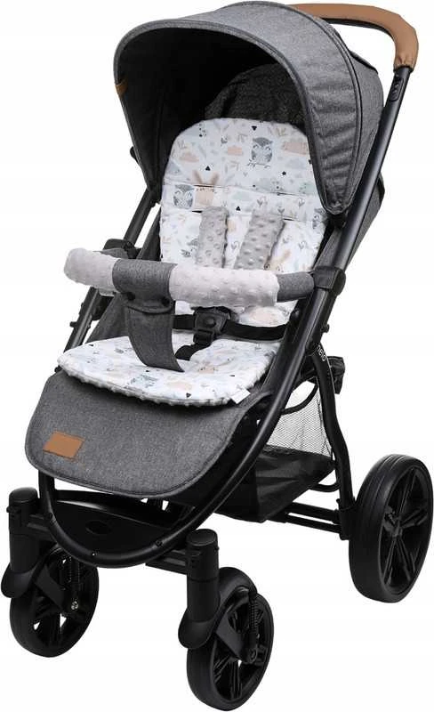 Babymam Vaikiško vežimėlio dvipusis įdėklas 71x35 cm