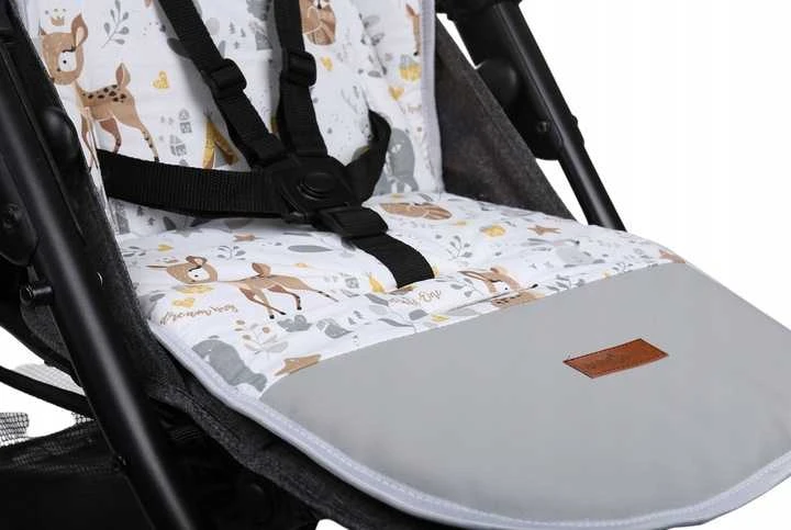 Babymam Vaikiško vežimėlio dvipusis įdėklas 80x40 cm