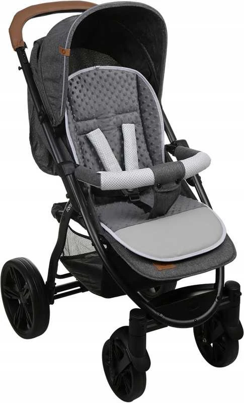 Babymam Vaikiško vežimėlio dvipusis įdėklas 80x40 cm