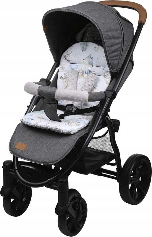 Babymam Vaikiško vežimėlio dvipusis įdėklas 71x35 cm