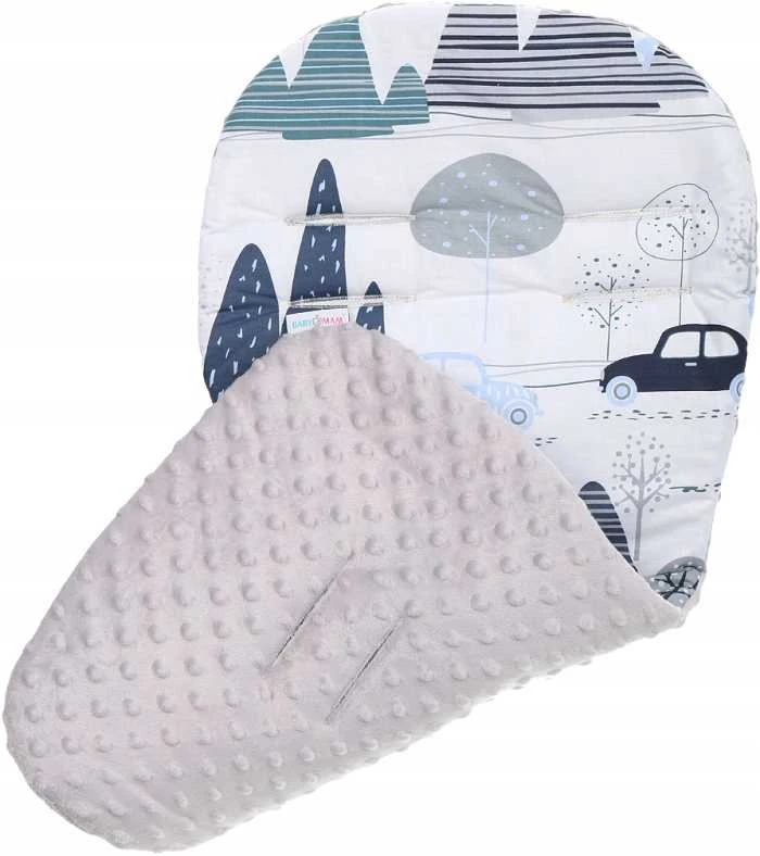 Babymam Vaikiško vežimėlio dvipusis įdėklas 71x35 cm