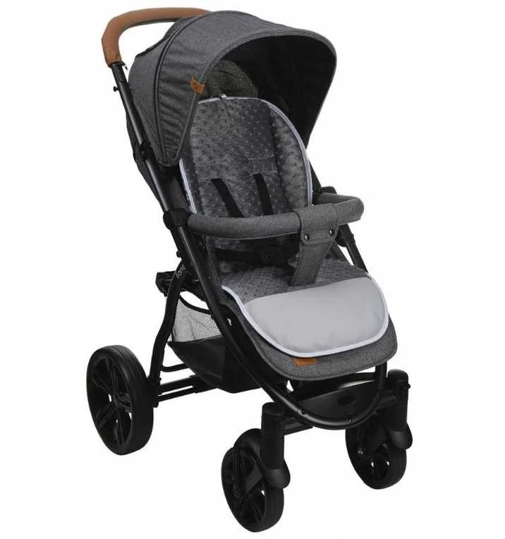Babymam Vaikiško vežimėlio dvipusis įdėklas 80x40 cm