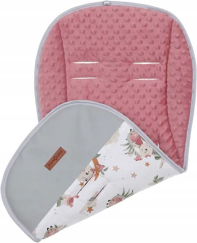Babymam Vaikiško vežimėlio dvipusis įdėklas 80x40 cm