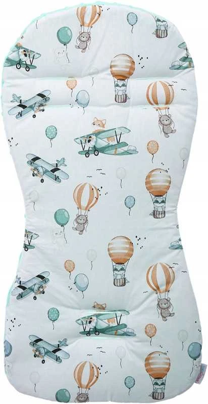 Babymam Vaikiško vežimėlio dvipusis įdėklas 71x35 cm