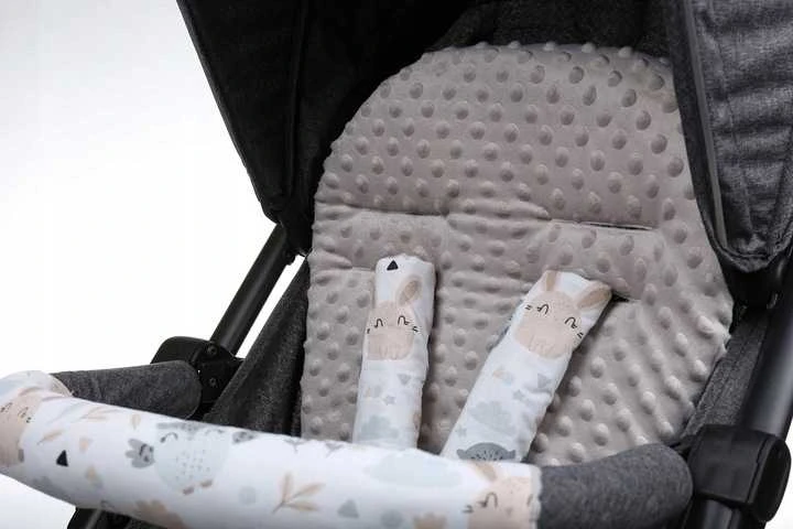 Babymam Vaikiško vežimėlio dvipusis įdėklas 71x35 cm