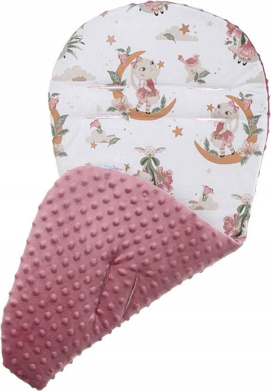 Babymam Vaikiško vežimėlio dvipusis įdėklas 71x35 cm