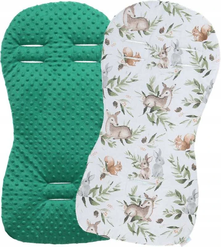 Babymam Vaikiško vežimėlio dvipusis įdėklas 71x35 cm