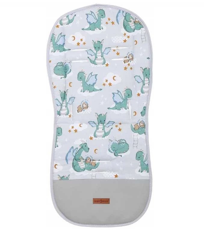 Babymam Vaikiško vežimėlio dvipusis įdėklas 80x40 cm