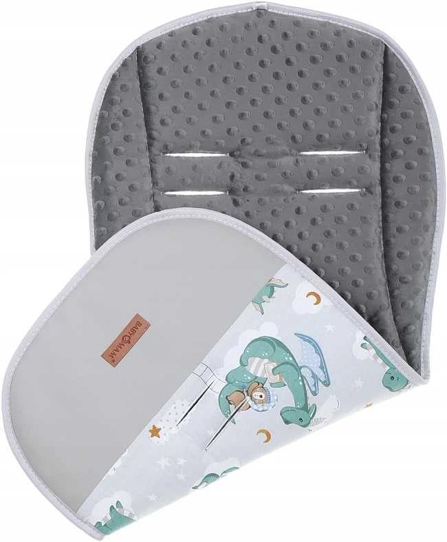 Babymam Vaikiško vežimėlio dvipusis įdėklas 80x40 cm