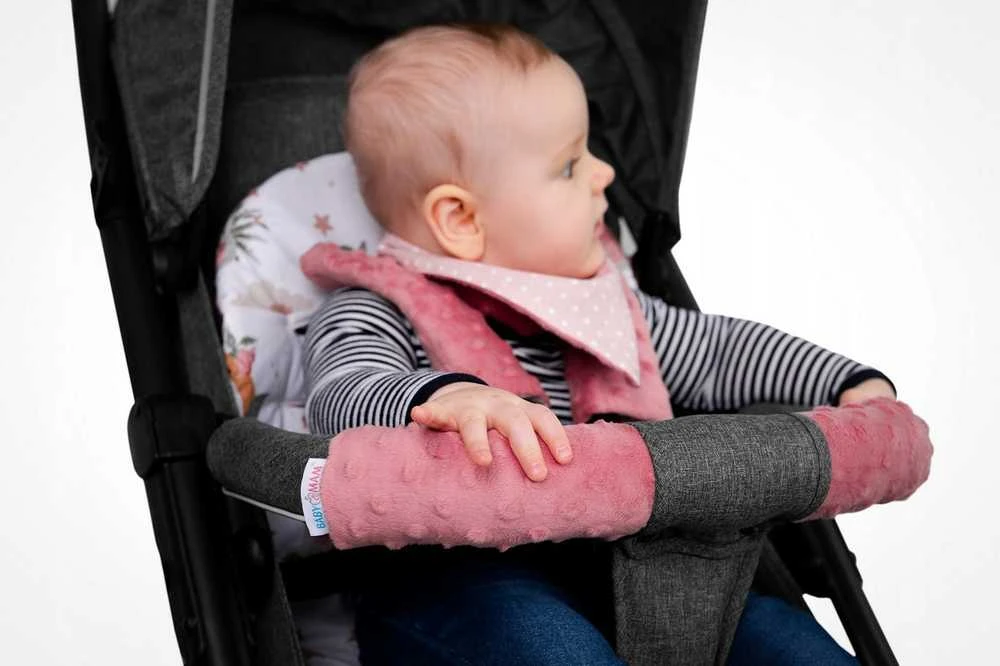Babymam Vaikiško vežimėlio dvipusis įdėklas 71x35 cm