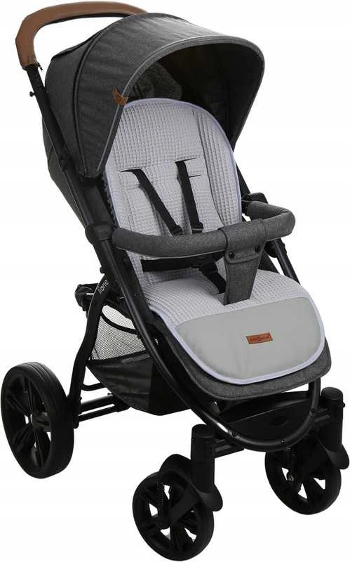 Babymam Vaikiško vežimėlio dvipusis įdėklas 80x40 cm