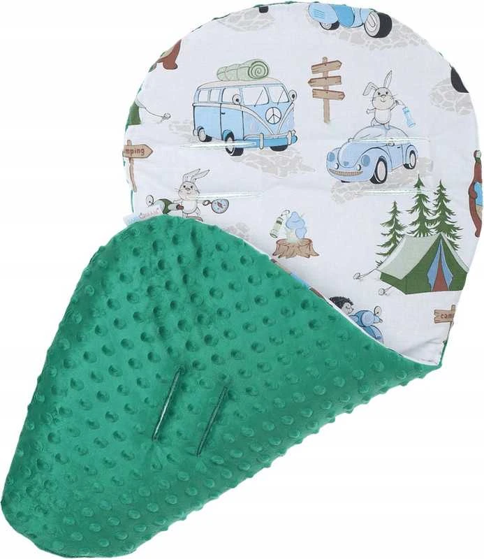 Babymam Vaikiško vežimėlio dvipusis įdėklas 71x35 cm