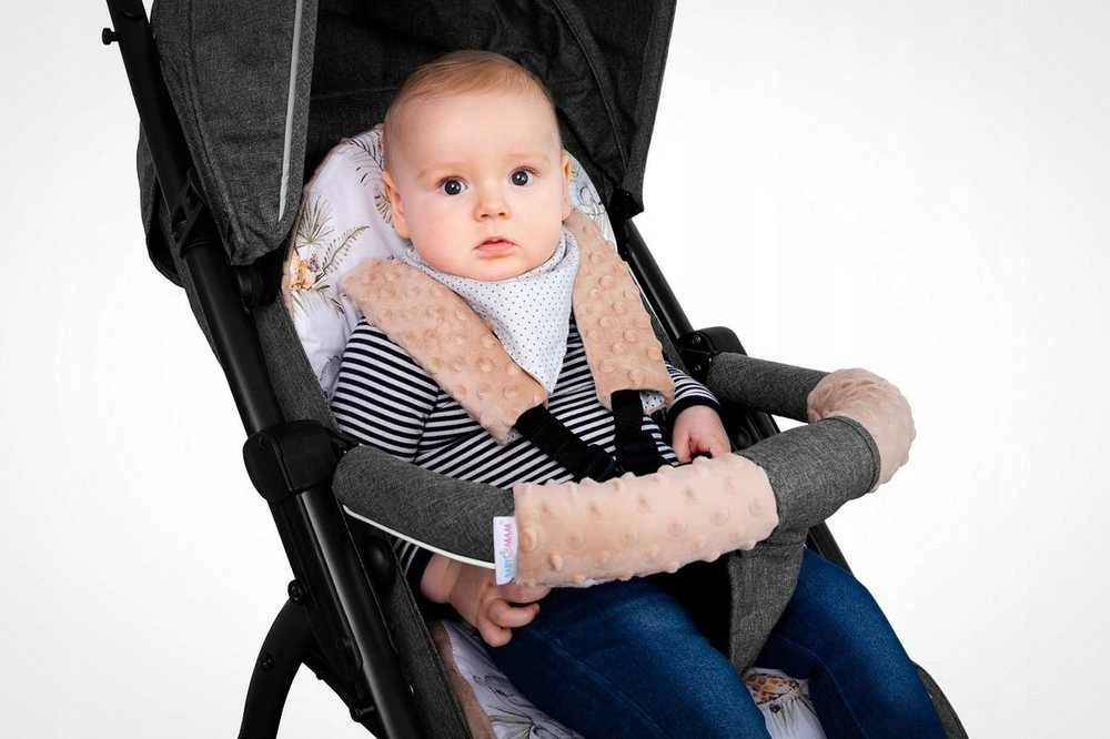Babymam Vaikiško vežimėlio dvipusis įdėklas 71x35 cm