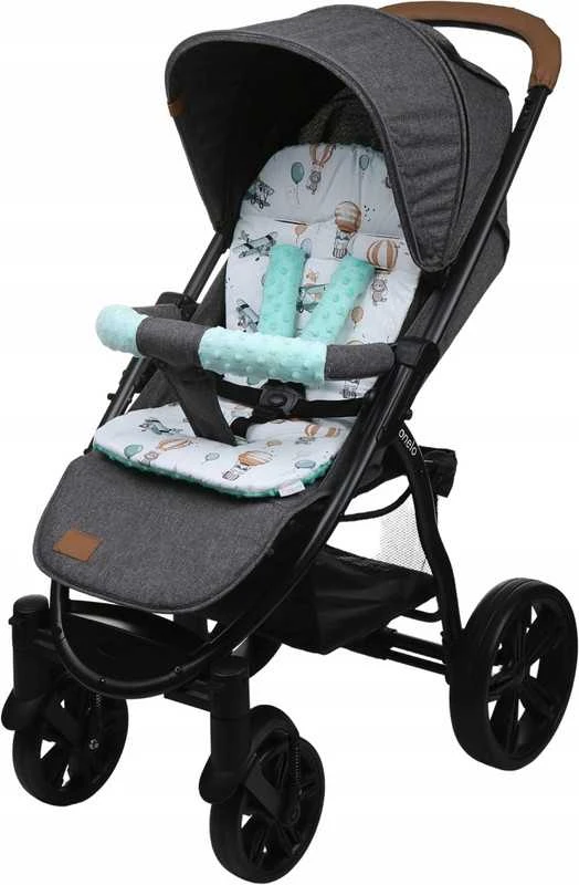 Babymam Vaikiško vežimėlio dvipusis įdėklas 71x35 cm