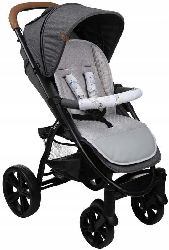 Babymam Vaikiško vežimėlio dvipusis įdėklas 80x40 cm