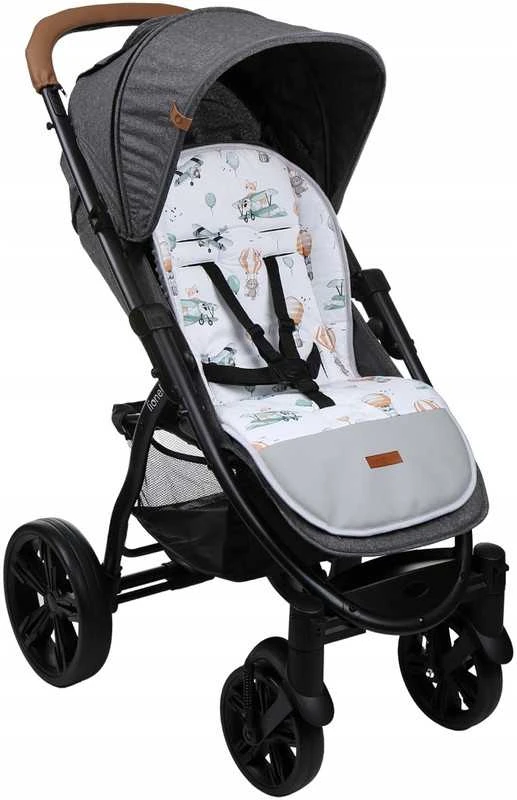 Babymam Vaikiško vežimėlio dvipusis įdėklas 80x40 cm