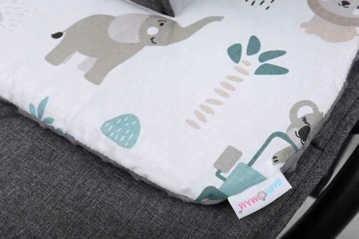 Babymam Vaikiško vežimėlio dvipusis įdėklas 71x35 cm