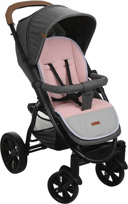 Babymam Vaikiško vežimėlio dvipusis įdėklas 80x40 cm