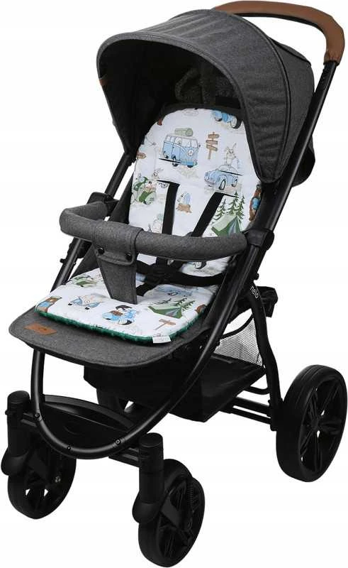 Babymam Vaikiško vežimėlio dvipusis įdėklas 71x35 cm