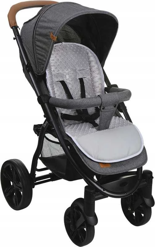 Babymam Vaikiško vežimėlio dvipusis įdėklas 80x40 cm