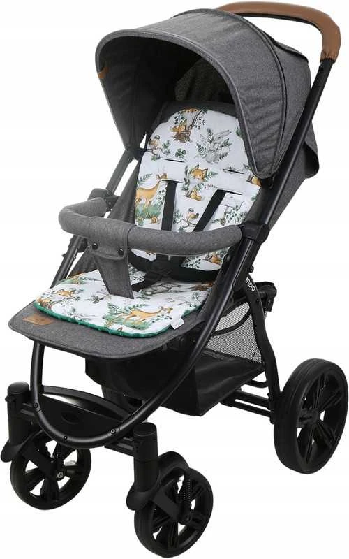 Babymam Vaikiško vežimėlio dvipusis įdėklas 71x35 cm