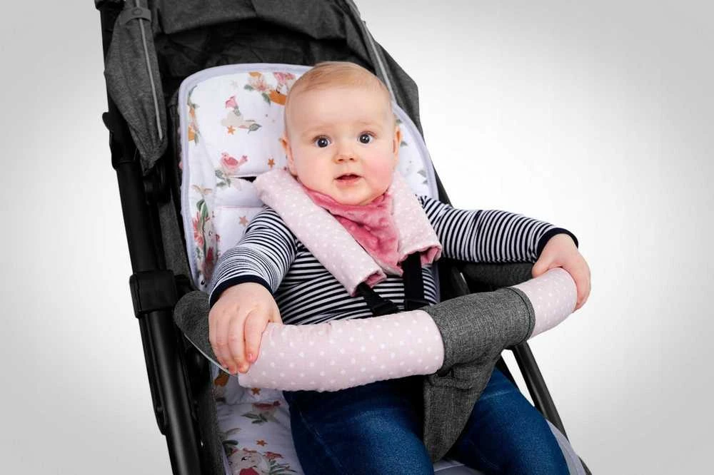 Babymam Vaikiško vežimėlio dvipusis įdėklas 80x40 cm