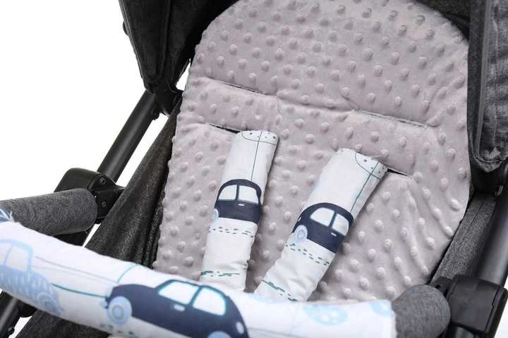 Babymam Vaikiško vežimėlio dvipusis įdėklas 71x35 cm