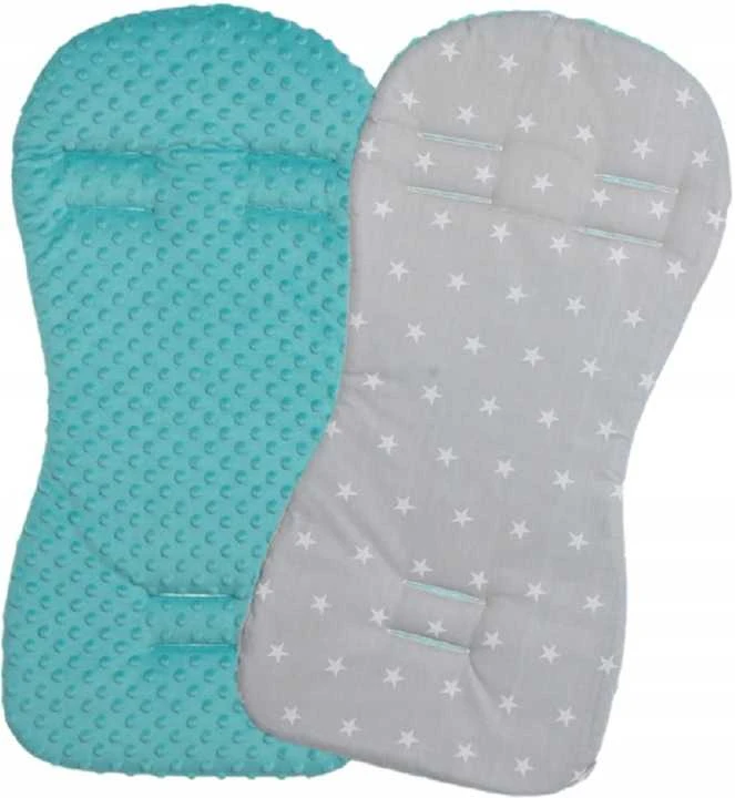 Babymam Vaikiško vežimėlio dvipusis įdėklas 71x35 cm