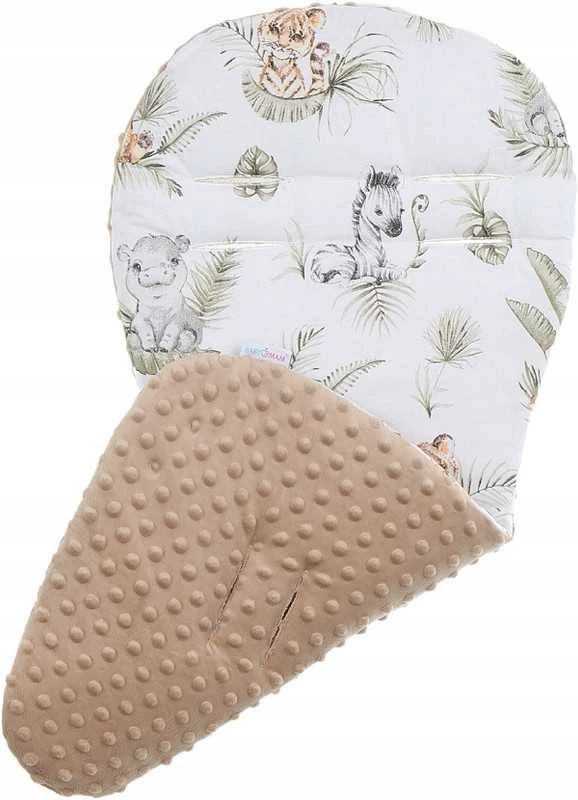 Babymam Vaikiško vežimėlio dvipusis įdėklas 71x35 cm