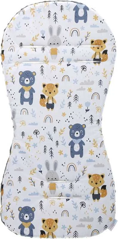 Babymam Vaikiško vežimėlio dvipusis įdėklas 71x35 cm