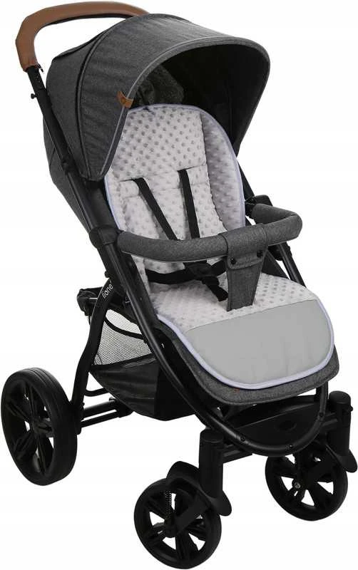 Babymam Vaikiško vežimėlio dvipusis įdėklas 80x40 cm